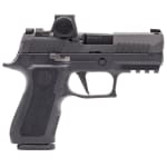 Sig Sauer P320 XCOMPACT 9mm 3.6" Bbl Black Pistol w/(2) 15rd Steel Mags, XRAY3, & ROMEO-X Pro 320XC-9-BXR3-RXX