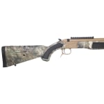 CVA Accura LR-X .45 Cal 30" 1:22" 3/4x20 Bbl FDE/Nitride TrueTimber Strata Muzzleloader w/Thrd Prot, 0 MOA Pic Rail, & Variflame Ignition PR3208NM