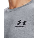 Under Armour Men's Graphic SportStyle Shortsleeve Steel Light Heather/Black Shirt 1326799-03600 - Additional Image 6