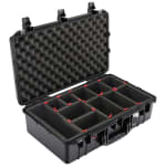 Pelican Air 1555AirTP WL/TP Insert PB Black Case 015550-0051-110