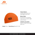 First Lite Tag Cuff Merino Beanie Hunters Orange OS MATAGHOOS