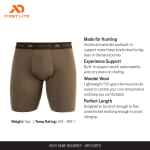First Lite Men's Wick Game Bag Brief Dry Earth XL MBWGBDEXL