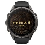 Garmin Fenix 9 Pro 43mm Carbon Gray DLC Titanium Smartwatch w/ inReach, AMOLED Display, Black-Pebble Gray Silicone Band 010-04335-10 - Additional Image 1