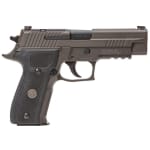 Sig Sauer P226 9mm 4.4in Legion Gray Sao X-Ray 3 w/ R2 NS Plate Blk G10 Grip (3) 10rd Steel Mag SRT MA Compliant 226RM-9-LEGION-SAO-R2