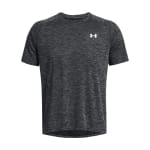 Under Armour Men's Tech Shortsleeve Black/White Textured Shirt 1382796-00100 - Additional Image 4