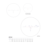 March 8-80x56HM SFP Tracking Scope MTR-WFT Reticle MOA w/Eyepiece Extension Ring DT80HV56R-MTR-WFT - Reticle Image 2
