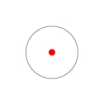 Holosun EPS Red 3MOA Dot Enclosed Sphere Lens Solar Shake Awake Slim Base 7075 Pistol Reflex Sight EPS-CORE-RD3
