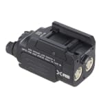 SureFire XR2-A 600 LU Compact Rechargeable Pistol Light w/635nM Red Laser & Universal/Picatinny Clamp Mount XR2-A-RD