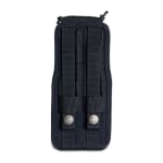 First Tactical Pro Duty Universal Radio Case Midnight Navy w/ Dual MOLLE Straps & Bungee Closure 180096-729-1SZ - Additional Image 1