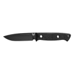 Benchmade Sibert Bushcrafter Fixed Blade Drop-Point Carbon Fiber Knife 163BK