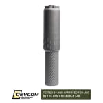 HUXWRX FLOW 300 DT .300 Blackout Direct Thread 5/8x24 Stainless Steel Suppressor w/ PRISM Coating M3477-003 - Additional Image 1