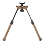 Magpul 6.30-10.30" Vertical Adjustment Flat Dark Earth Aluminum Bipod w/Sling Stud Attachment & Rubber Feet for AR-Platform MAG1075-FDE - Additional Image 2