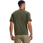 Under Armour Men's Tactical Tech Shortsleeve Marine OD Green/Clear Shirt 1005684-39000 - Additional Image 2