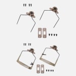 Unity Tactical Modular Attach Rail Kit for 3M Peltor, ARC / EXFIL, FDE HLM-M2F - Additional Image 1