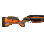 Tikka T3X Sporter Blued Steel 6.5 Creedmoor NS 20 BBL 1:1/8 M18X1 TPI RH ST 5RD Laminate ADJ CHK / Oiled Orange J03529