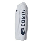 Costa Del Mar Lifestyle Technical Crew T-Shirt Mens Pearl Gray FQA400035-25Z - Additional Image 2