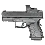 Springfield Armory XD(M) Elite 10mm 3.8" Bbl Black Optic Ready Handgun w/ Fiber Optic Sights, TacRack RS, 2x11rd Mags XDME93810CBHCOSP - Additional Image 3