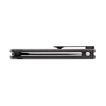 Tekto F4 Echo Black S35VN Blade Aluminum Handle Brown G10 Inserts Black Accents Drop Lock Fine Edge Folding Knife F4R-T6GBR-S35BK5-A1 - Additional Image 2