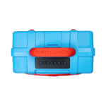 Turtlebox GameDay Series 2.0 Original Outdoor Bluetooth Speaker w/Party Mode, Waterproof, 25hr Battery, Powder Blue/Red TB-ORIG-G3-LTBLUE-RED-RED-2 - Additional Image 2