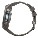 Garmin Fenix 9 51mm Titanium-Color Smartwatch w/ Built-In Flashlight, AMOLED Display, Pebble Gray Silicone Band 010-04763-00 - Additional Image 11