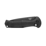 Benchmade Claymore 154CM Stainless Steel 60-62HRC Tanto 3.6" Knife w/Black Grivory Handle 9071BK-02 - Additional Image 1