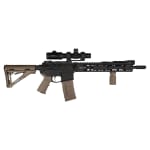 Magpul TSP Flat Dark Earth Textured Polymer Vertical Grip for M-LOK Rail MAG597-FDE - Additional Image 3