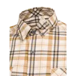 Beretta Cadet Flannel Shirt Frontier Ivory Check LU991T243501D9 - Additional Image 4