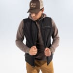 First Lite Men's Outpost Vest Black MOOPVBK - Additional Image 4