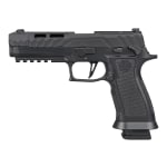 Sig Sauer P320 Spectre Comp Blackout .177 Cal CO2 Black Air Pistol w/(1) 20rd RPM Magazine and White Dot Contrast Sights AIR-P320SC-177-BLK