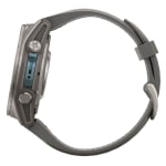 Garmin Fenix 9 43mm Titanium-Color Smartwatch w/ Built-In Flashlight, AMOLED Display, Pebble Gray Silicone Band 010-04761-10 - Additional Image 11