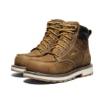 Keen Core Work Cincinnati 90 Degree 6" WP Men's Belgian/Sandshell 9 EE 1027663-9EE