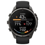 Garmin Fenix 9 Pro 47mm Carbon Gray DLC Titanium Smartwatch w/ Built-In Flashlight, AMOLED Display, Black-Pebble Gray Silicone Band 010-04336-15 - Additional Image 3