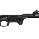 MDT DRT Rem 700 Short Action Right-Handed M-LOK & ARCA Rails 20 MOA NV Bridge Skeletonized Multi-Material Foldable Black Chassis System 115750-BLK - Additional Image 3