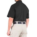 First Tactical Men's V2 Pro Performance Short Sleeve Shirt Black 112012-019 - Additional Image 2