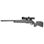 Savage Arms G4 Axis 2 XP Green LH 7mm-08 REM 1:9.5" 5/8x24 20" Heavy Sporter Bbl Carbon Steel/Synth Matte BLK Rifle w/3-9x40 BDC Scope 33188 - Additional Image 1