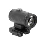 Holosun Ambidextrous Flip-to-Side Absolute and Lower 1/3 Co-witness 3x Aluminum Ultra-Compact Magnifier w/Flip & QD Mount HM3X-MICRO