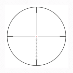 German Precision Optics GPO Spectra 2.5-10X44i G4i-Drop OPEN BOX Scope RS421 RS421 - Reticle Image 1