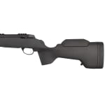 Sako 90 Quest Stainless Steel 22-250 REM No Sights 20 Fluted BBL 1:14 5/8x24 TPI RH SS Trig 5RD Carbon Fiber/Black J05195 - Additional Image 4