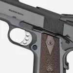Springfield Armory 1911 Garrison .45 ACP 4.25" Bbl Blued Handgun w/ Low profile 3-Dot Sights, 1x7rd Mag PX9418 - Additional Image 1