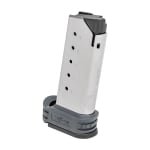 Springfield Armory XD-S .45 ACP 6rd Mid-Size Magazine w/Gray Sleeves for Backstraps 1 & 2 XDS5006Y - Additional Image 1