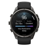 Garmin Fenix 9 Pro 47mm Carbon Gray DLC Titanium Smartwatch w/ Built-In Flashlight, AMOLED Display, Black-Pebble Gray Silicone Band 010-04336-15 - Additional Image 10