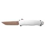 Benchmade Shootout Out-the-Front Auto Cool Gray Grivory Tanto Knife 5370FE-02