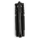German Precision Optics Carbon Fiber Tripod-Twist-Lock, 13.7"-59.8"Height, 5-Segment, 33lbs Capacity, 2.6lbs Weight w/Ball Head&QR Adapter Plate A410 - Additional Image 4