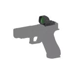 Vector Optics Frenzy Flex 24x29mm Multi-Reticle Green Dot EDC Sight MOJ Footprint with Auto On/Off, NV Settings, Side-Load Battery SCRD-GM76 - Additional Image 12