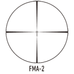 March FX Tactical Gen II 5x-40x56 FMA-2 Reticle 1/8 MOA FFP Riflescope D40V56FMA8-G2-FMA-2 - Reticle Image 1