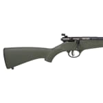 Savage Arms Rascal F-SR Single Shot Rimfire .22 LR 16.25" Heavy Bbl 1rd Synth AccuTrigger Black/Green RH Full Bolt Action Rifle 13813 - Additional Image 1