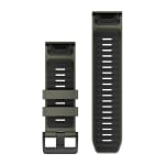 Garmin QUICKFIT 26 Olive Drab/Black Silicone Watch Band 010-13393-12