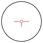 Burris RT6 30mm 1-6x24mm Kit w/FFE Red Ballistic AR 200575
