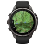 Garmin Fenix 9 Pro 47mm Carbon Gray DLC Titanium Smartwatch w/ Built-In Flashlight, AMOLED Display, Black-Pebble Gray Silicone Band 010-04336-15 - Additional Image 6