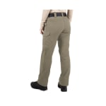 First Tactical Women's V2 Tactical Pants 2-Way Stretch Water Resistant Double-Dyed Ranger Green 124011-610 - Additional Image 2